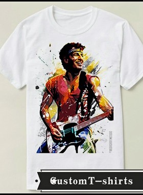 Bruce Springsteen布鲁斯·斯普林斯汀 文化衫礼物 T恤T-shirt