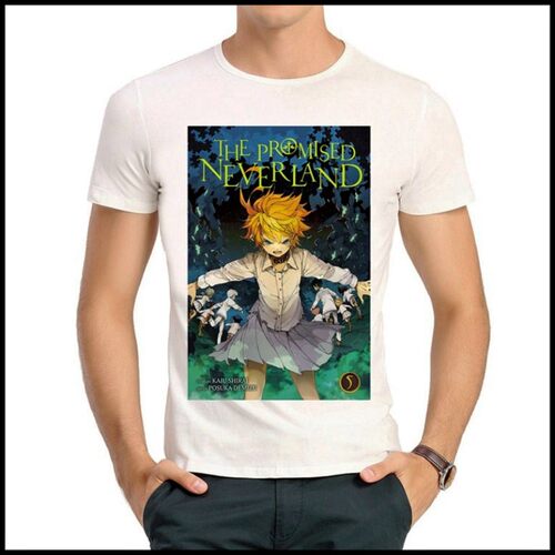 The Promised Neverland T-shirt 白色 短袖 约定的梦幻岛 T恤