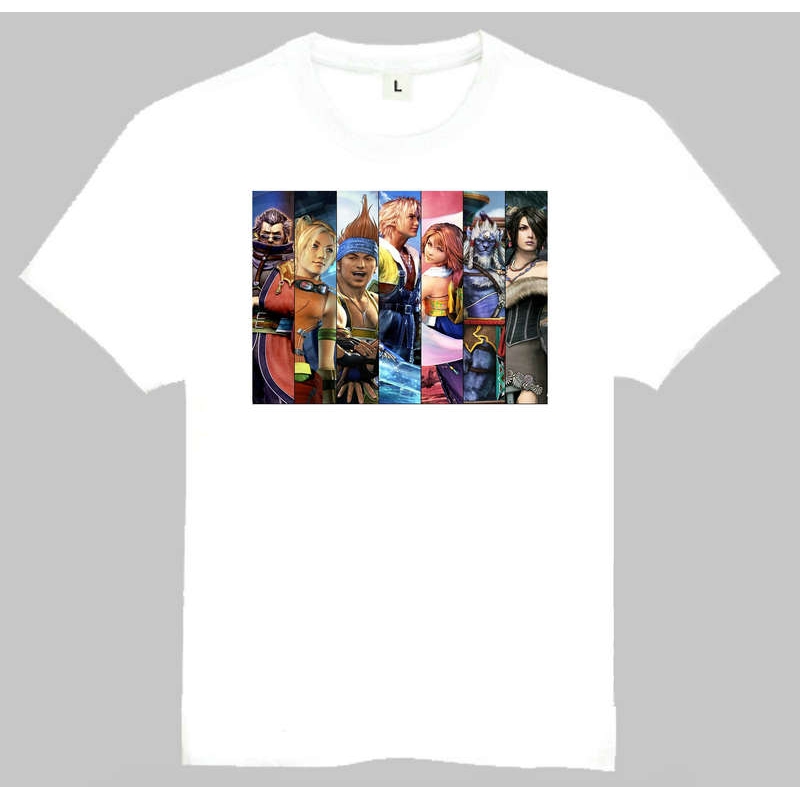 FinalFantasy10T-shirt终幻想10T恤FF10尤娜T恤Yuna