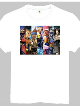 FinalFantasy10T-shirt终幻想10T恤FF10尤娜T恤Yuna