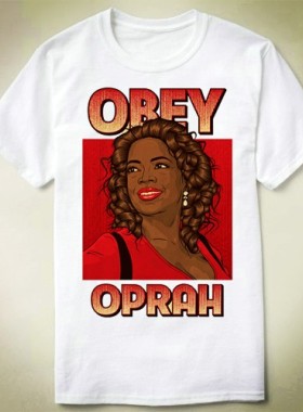 Oprah Winfrey 奥普拉 温弗瑞 包邮 定制 DIY Tee T-Shirt T恤 1