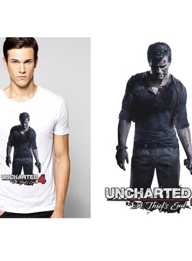 Uncharted4神秘海域4naughtydogT-Shirt美T恤班服上衣文化衫4