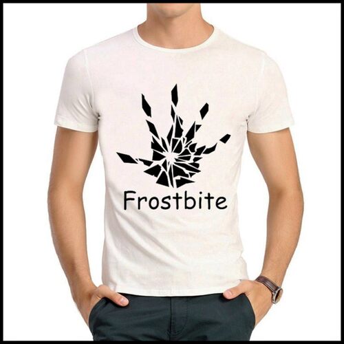 Frostbite T-shirt 寒霜引擎 T恤 白色短袖  寒霜引擎 T恤衫 男女