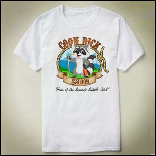 Coon Dick Saloon   定制 文化衫 DIY T-Shirt T恤 衣服