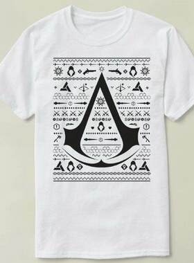 Assassin's Creed Christmas Knit刺客信条Tee Shirt T恤男女