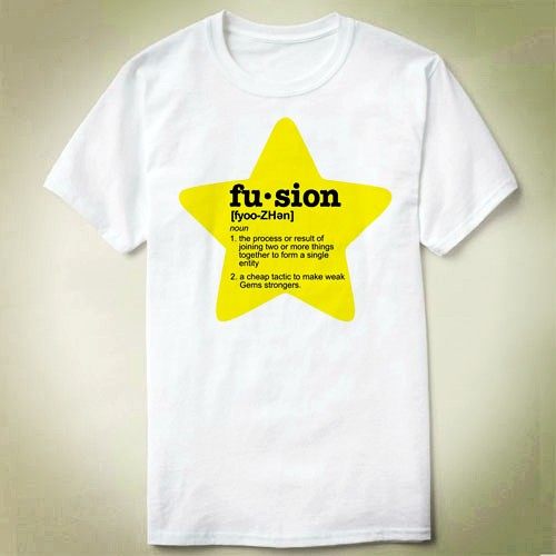 steven universe fusion   个性 包邮 定制 DIY Tee T-Shirt T恤