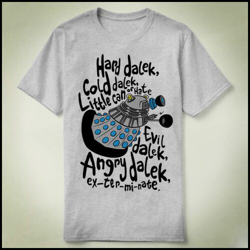 Doctor who Dalek神秘博士big bang theory生活大爆炸T-Shirt T恤
