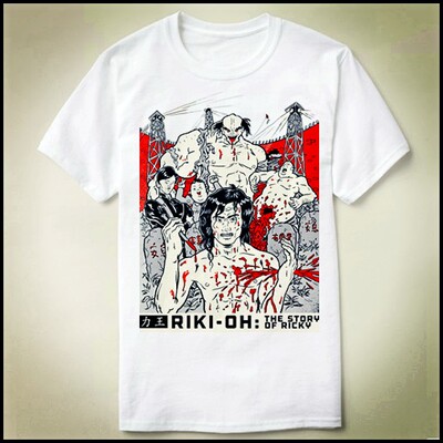 Riki-Oh 力王 蓝乃才 樊少皇 CULT 经典 Tee T-Shirt T恤 衣服