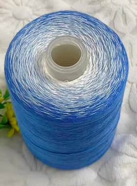 大桶【1斤装】6股珍珠棉蛋糕线渐变手工diy编织春夏钩织披宝宝线