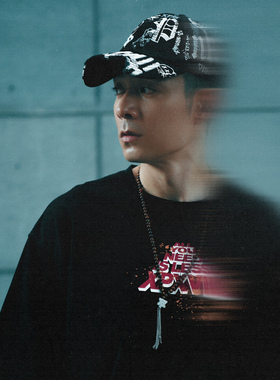 XPX 周柏豪 搞怪涂鸦个性风格休闲帽
