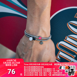 XPX BRACELET 银色串珠鬼脸图案金属手链 周柏豪BEADING