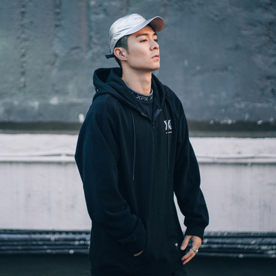 拉链XPX休闲简约XPX周柏豪M