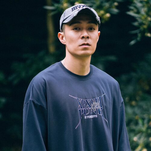 XPX周柏豪团队哑面胶浆印花T恤