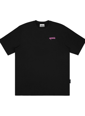 XPX 周柏豪 图案团队LOGO背后印花短袖T恤