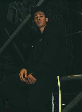 XPX 周柏豪 REFLECTOR BELT 反光带搭配尼龙腰带