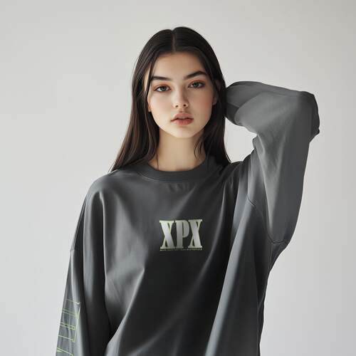 XPX长袖T恤休闲套头通用
