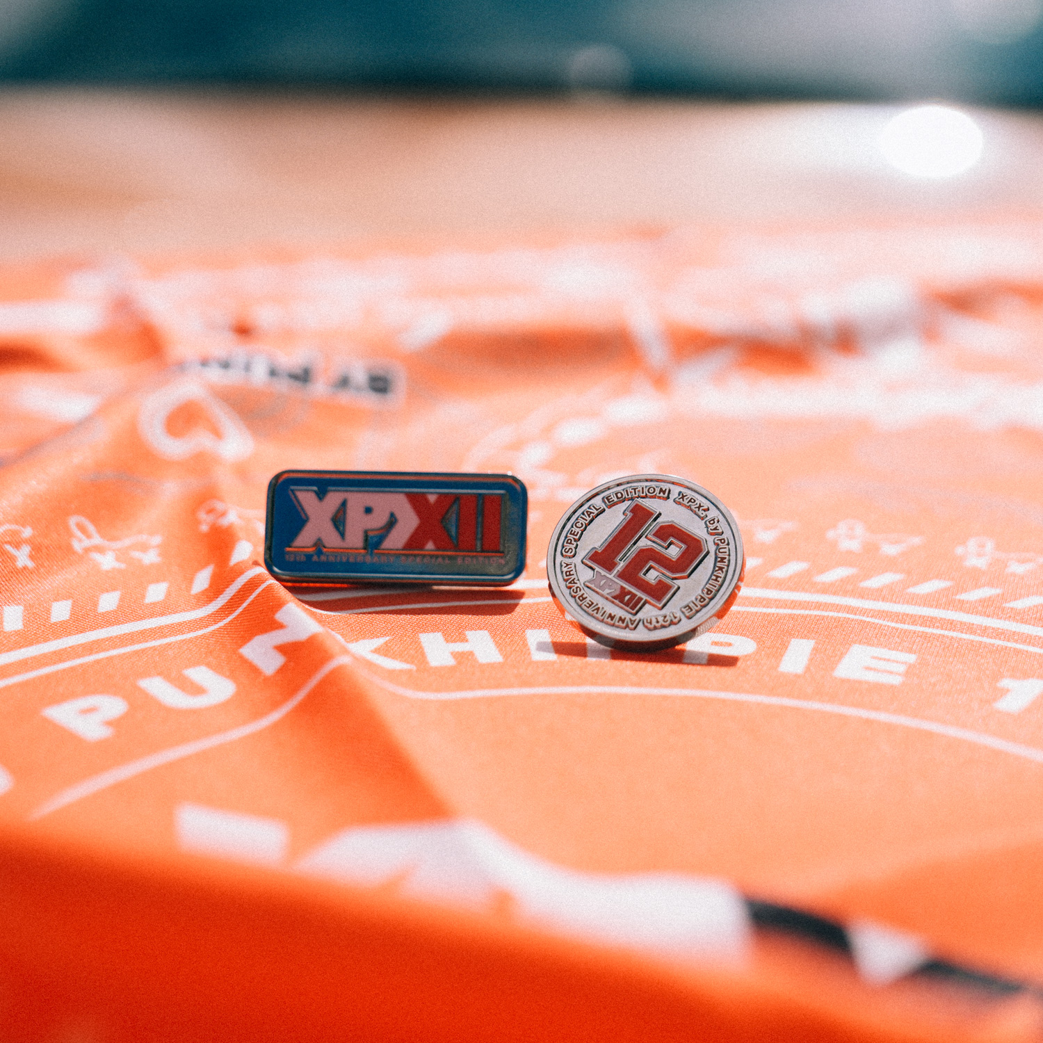 XPX 周柏豪 12周年限定团队印花徽章&胸章