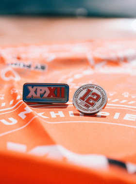 XPX 周柏豪 12周年限定团队印花徽章&胸章