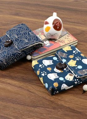 中国风适用LaCie Mobile Drive 棱镜移动硬盘保护套收纳袋防尘包