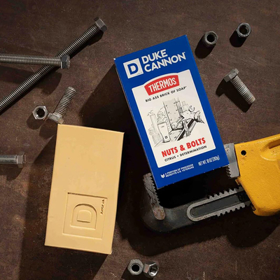 Duke Cannon 膳魔师联名男士香皂 工业机械香 超大块耐用 沐浴皂