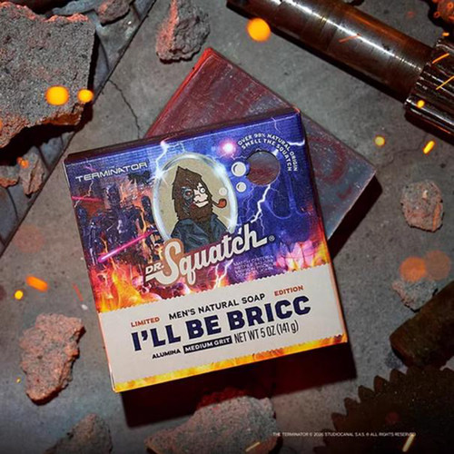 Dr. Squatch-I'll Be Bricc柑橘薰衣草烟熏香根草活力满满 沐浴皂