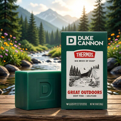 Duke Cannon 膳魔师联名男士沐浴皂 旷野松木香 超大块 持久耐用