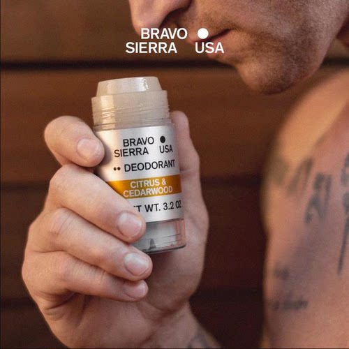 Bravo Sierra-檀香柑橘雪松 清爽无铝持久抑味香体男士除臭棒 90g