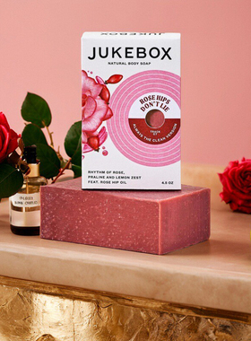 美国Dr. Squatch旗下JUKEBOX-玫瑰果不欺女士天然手工冷制沐浴皂