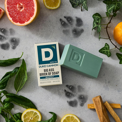 Duke Cannon 海狼海岸柑橘木质香 三重研磨天然保湿 男士沐浴皂