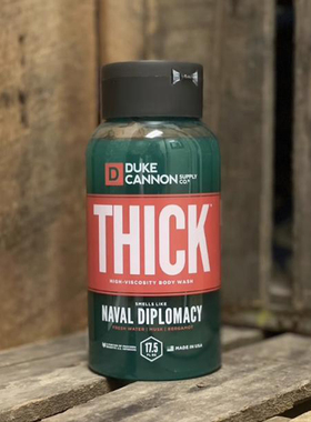 Duke Cannon-海上霸权 Naval 海洋香气 高浓度去角质沐浴露 517ml