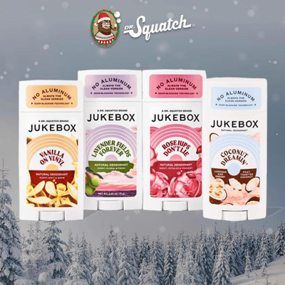 Dr. Squatch-含葛根活性炭后生元滋养肌肤椰子玫瑰女士天然除臭棒