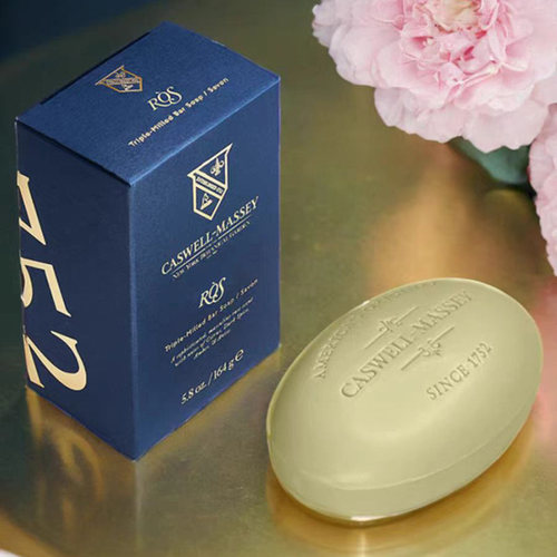 Caswell Massey-ROS拐杖玫瑰琥珀温和男士香皂深层清洁沐浴皂164g