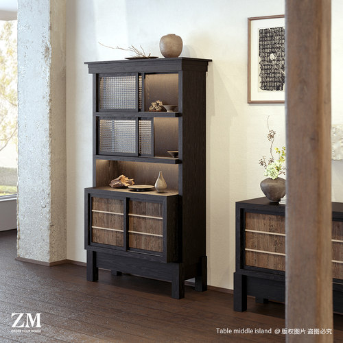 玻璃展示柜器皿茶叶餐厅咖啡厅柜