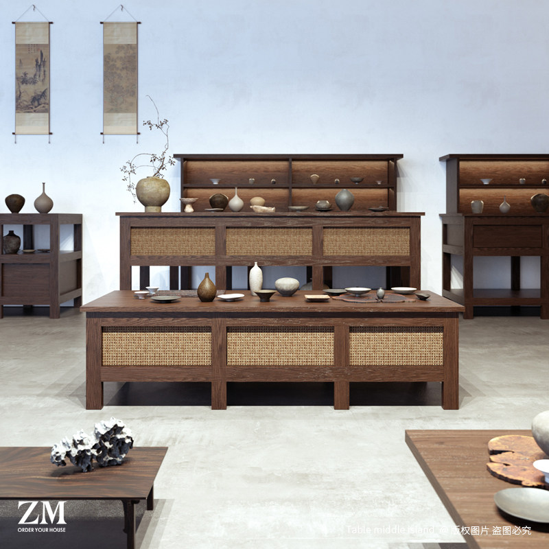 流水展示台文创书画书店陶瓷器皿中岛台集合店买手店生活用品销售,商业/办公家具,中岛/流水台,淘宝优惠券,粉丝福利购,淘宝优惠卷