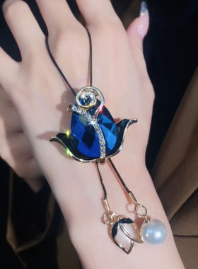 毛衣链大气挂件配饰项链