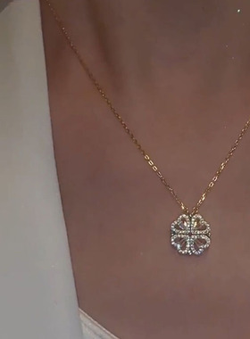 项链女式锁骨链轻奢小众设计感