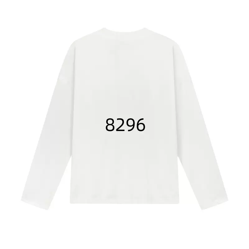 AC LOGO印花口袋长袖T恤 黑色 白色 S-XL