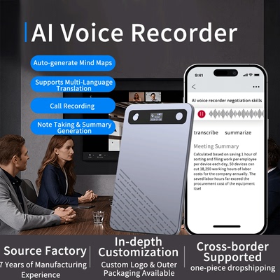 AI Voice Recorder ChatGPT Smart Transcription Translation