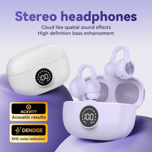 AI translator ENC Noise Cancelling Wireless Earphone earbuds