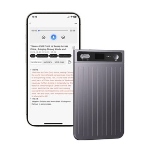 Card Speech Ultra Conference Chatgpt Text Recorder thin