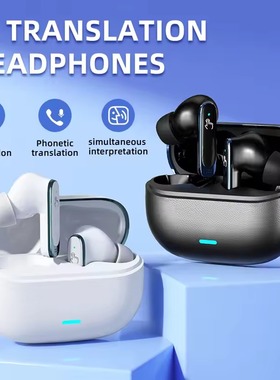 Bluetooth AI inear translation earphones translation earbuds