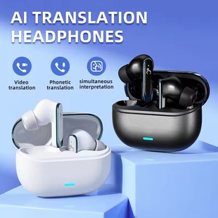 Bluetooth AI inear translation earphones translation earbuds
