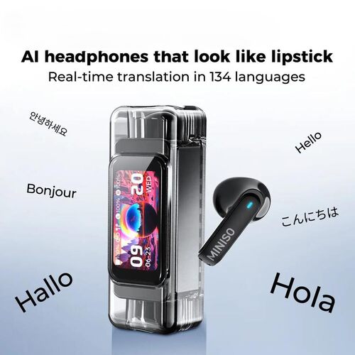 Wireless Bluetooth Earphones Translator Headphones Earbuds