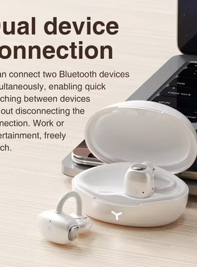 Earclip style true wireless Bluetooth earphones  Earbuds