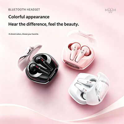 In Ear Wireless Bluetooth Headphones Space Noise Reduction