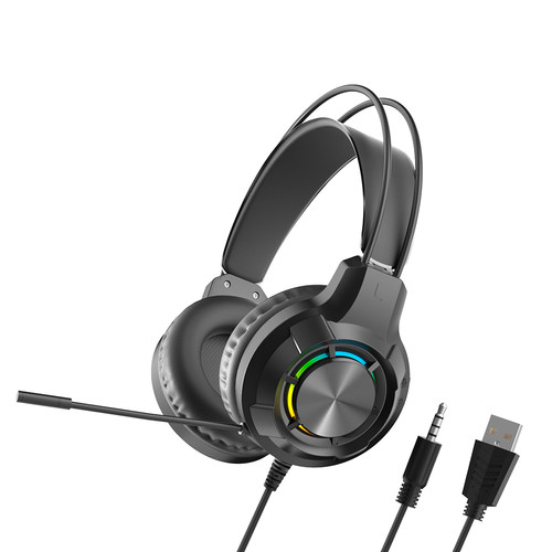 Wired Headphones Gaming Headset e For PS4 PS5 Laptops IPad