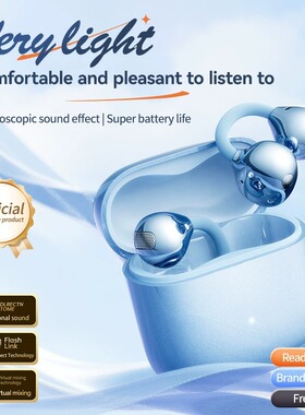 AI translator bluetooth headphone wireless earclip earbuds