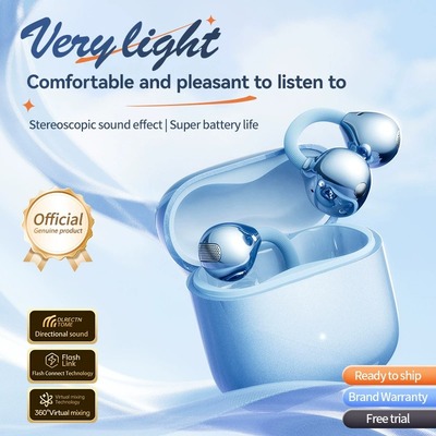 AI translator bluetooth headphone wireless earclip earbuds