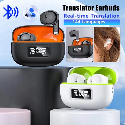 Translator Earbuds Languages Translation Earphones  Headset