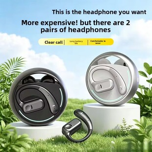 2-in-1 Dual Earbuds Combo Rotatable Design headphone